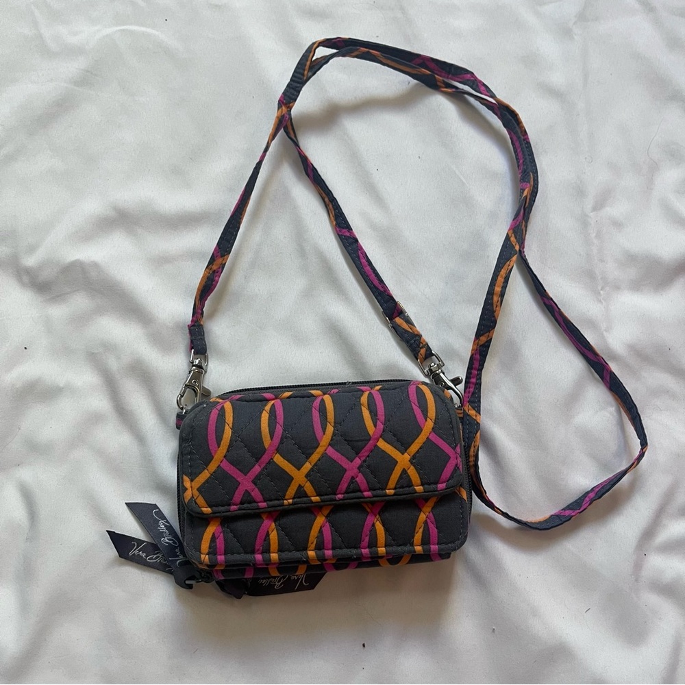 Vera Bradley All in One Crossbody or Wristlet Wallet